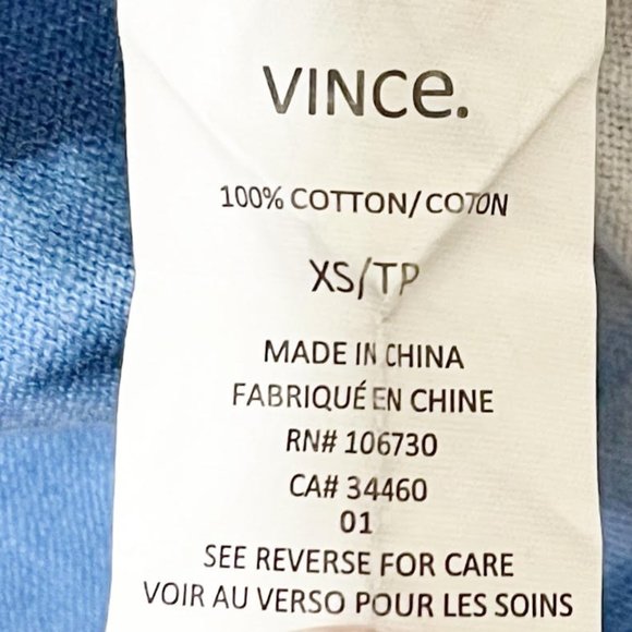Vince XS The Tie Dye Coastal + Santorini Sweater - Picture 7 of 7